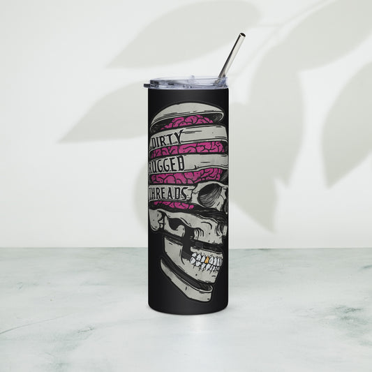 Open Skull DRT Stainless steel tumbler