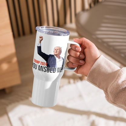 Trump Travel mug with a handle