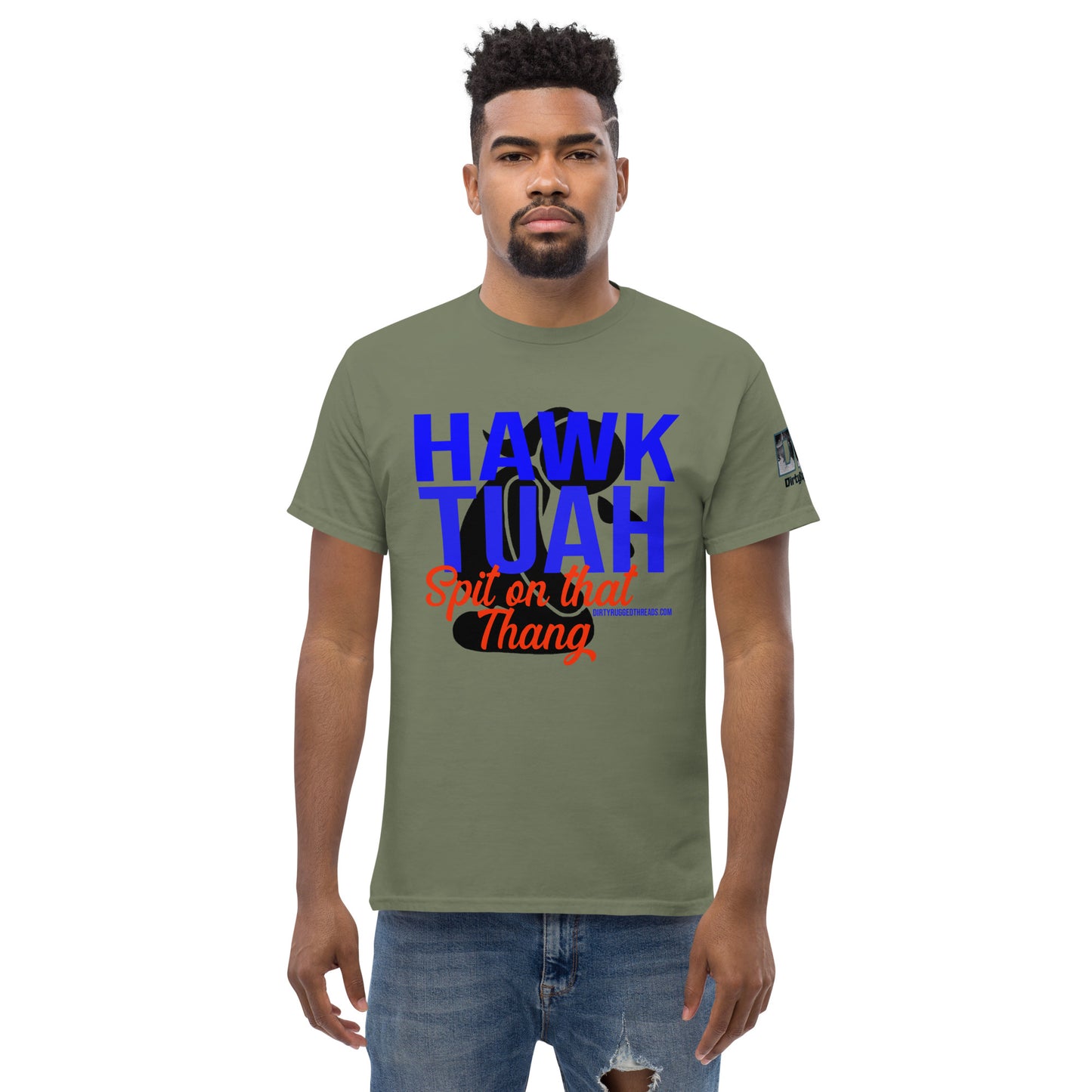 Hawk Tuah, spit on that thang Unisex classic tee