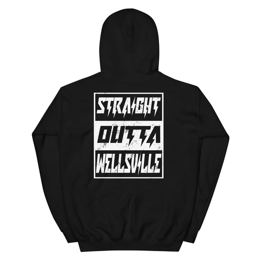 Straight outta Wellsville Unisex Hoodie