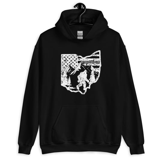 Sasquatch out of Wellsville Unisex Hoodie