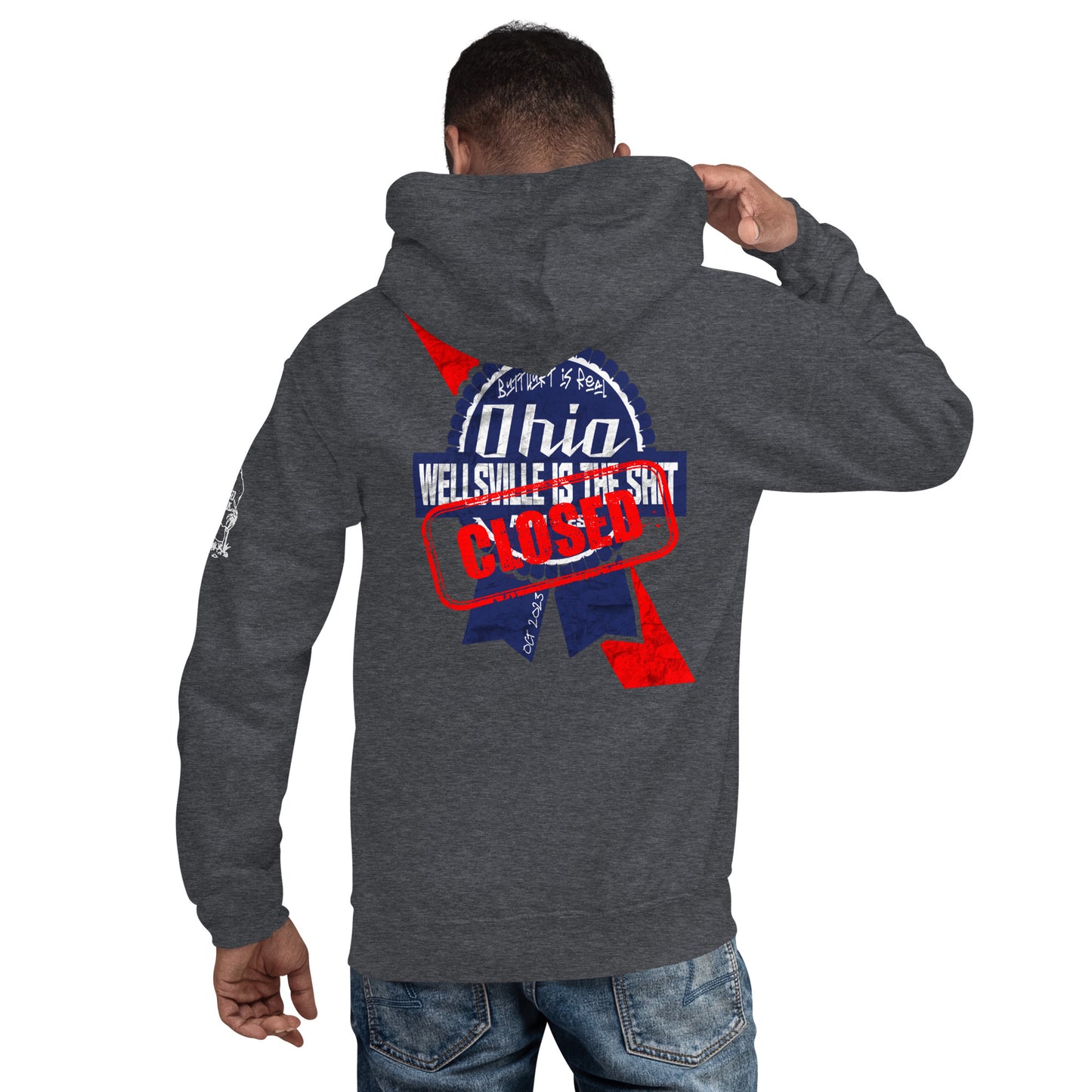 CLOSED Wellsville butthurt  Unisex Hoodie