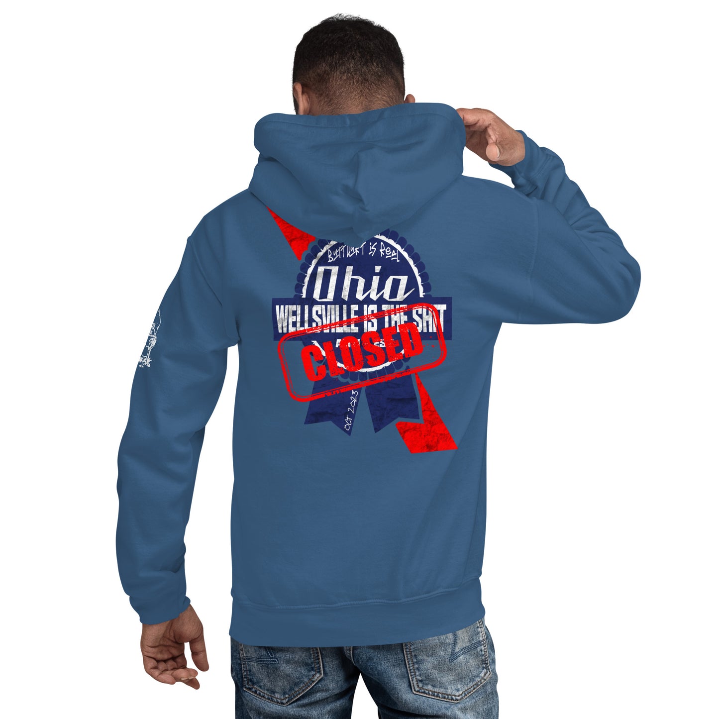 CLOSED Wellsville butthurt  Unisex Hoodie