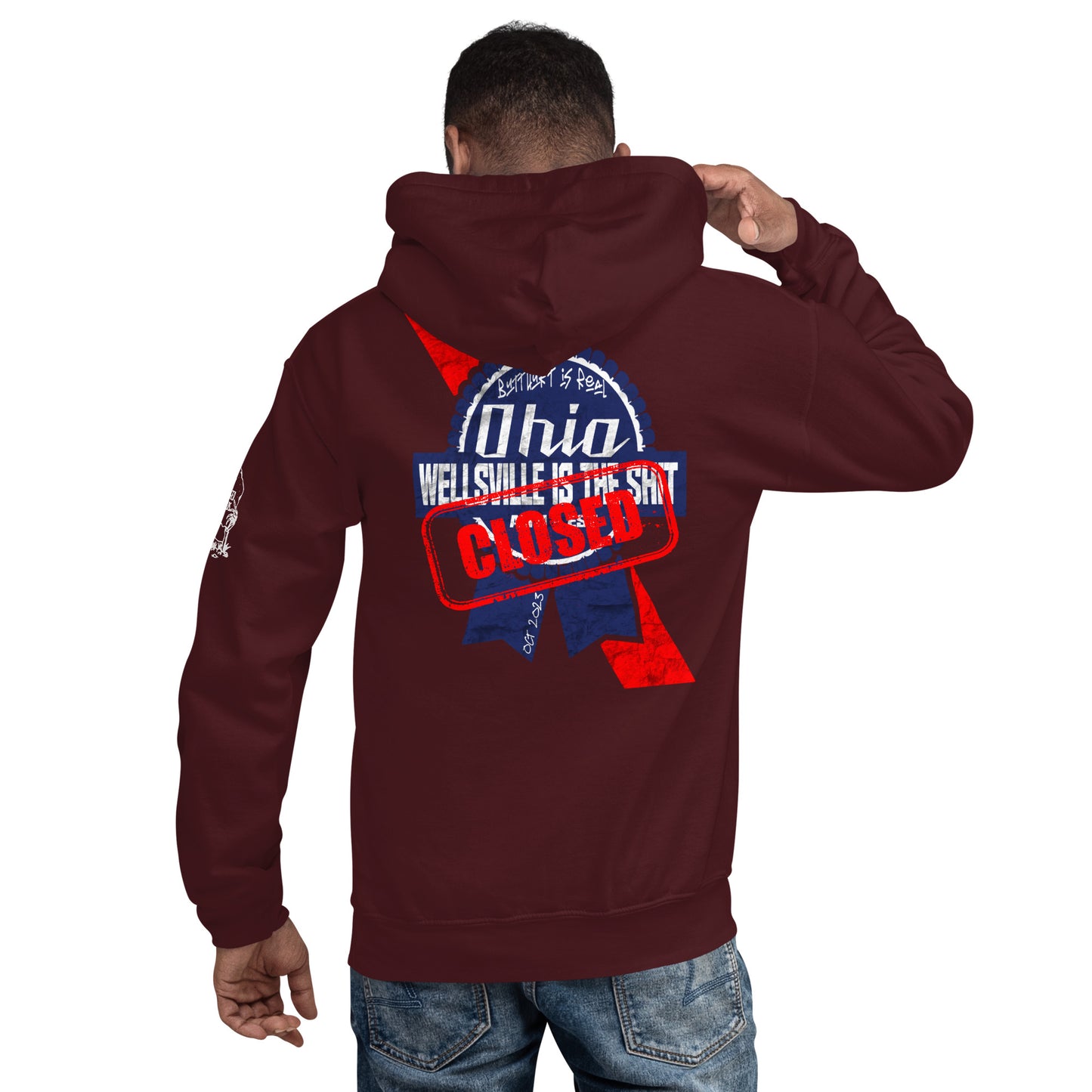 CLOSED Wellsville butthurt  Unisex Hoodie