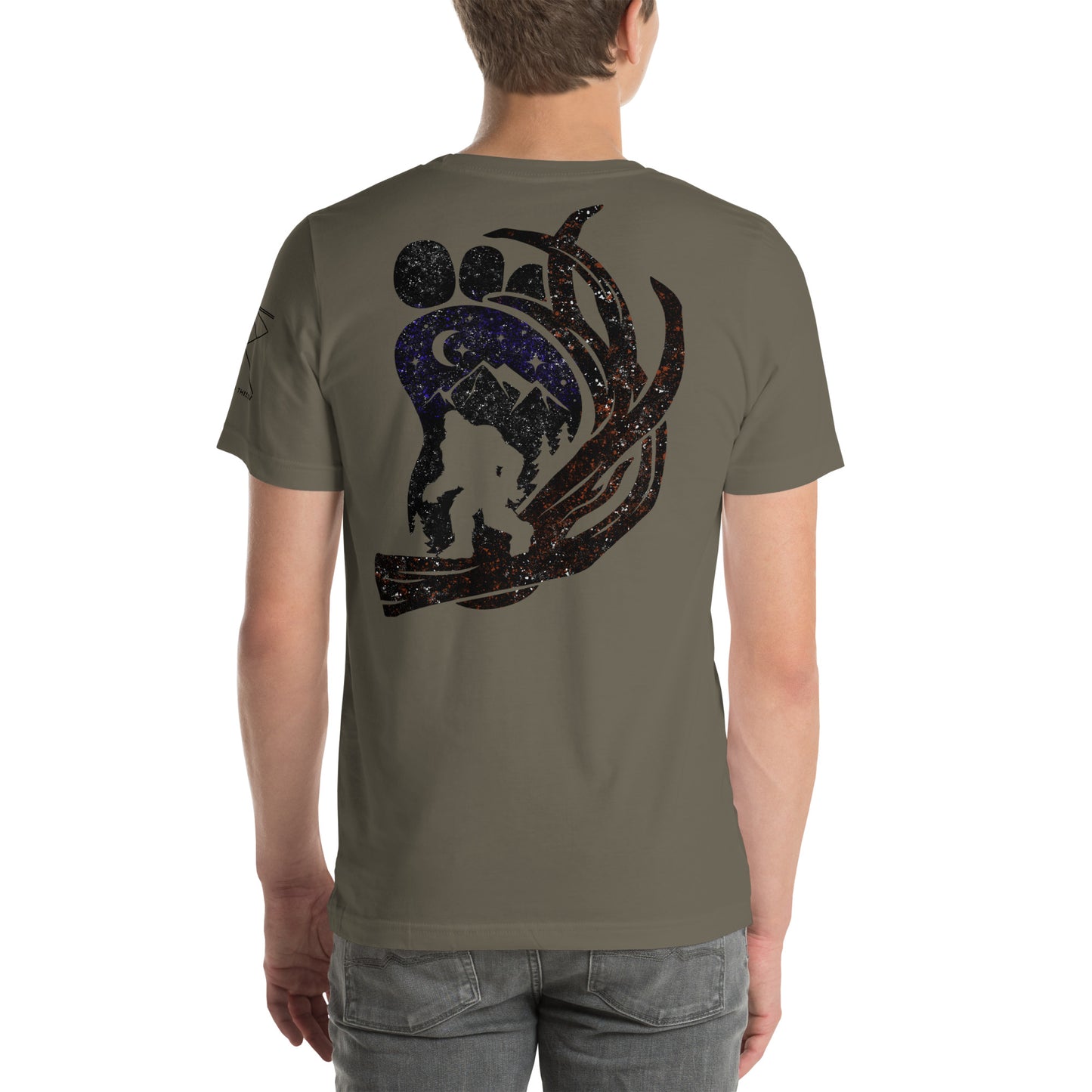 Big foot stomp Unisex t-shirt