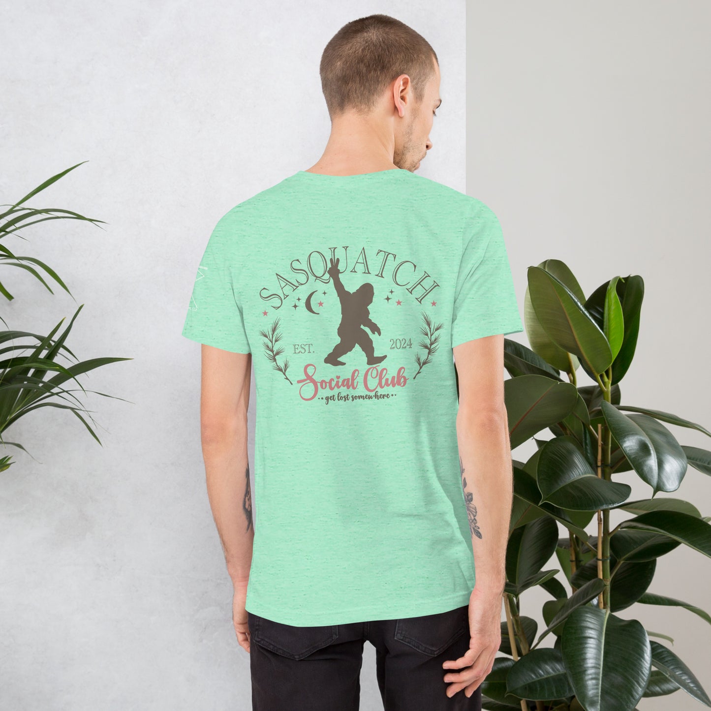 Get lost Sasquatch  Unisex t-shirt